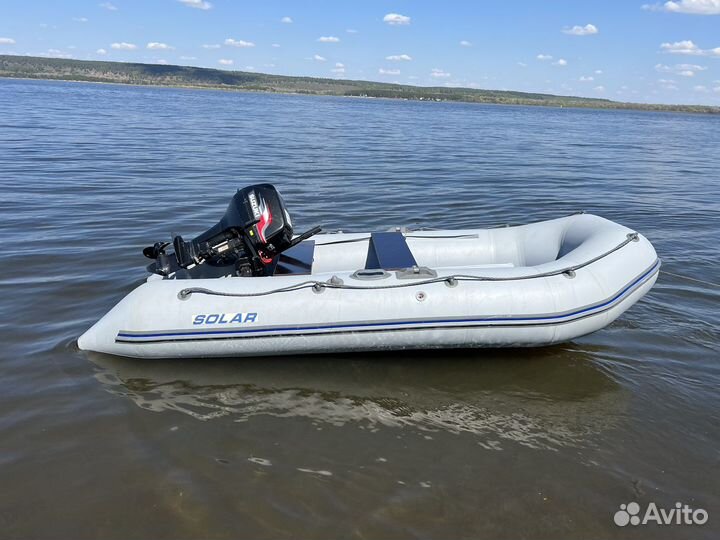 Надувная лодка Solar 350 + Suzuki DT15