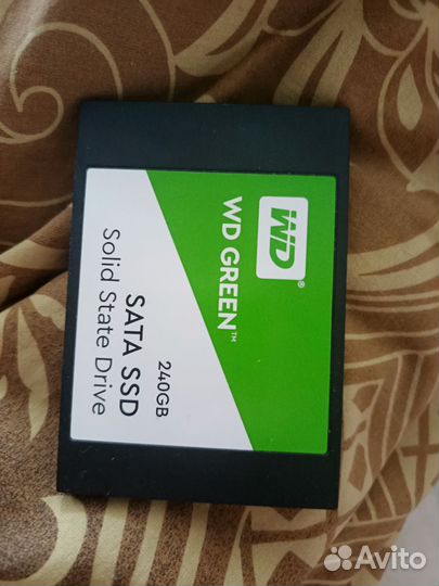 Ssd wd green 240 gb
