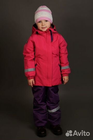 Детский демисезонный костюм для девочки 104 - 146