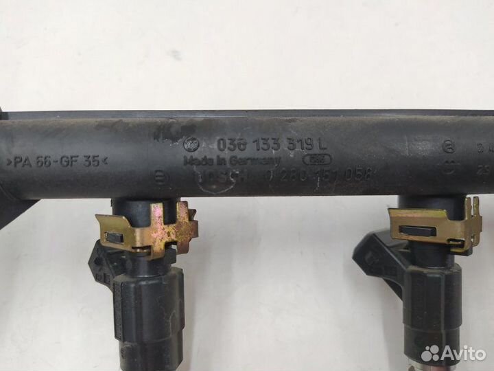 Б/У Б/У Форсунка Европа 4 шт bosch, с рампой