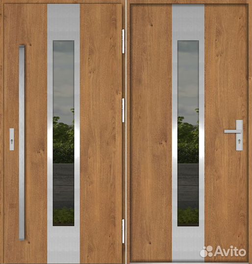 Уличная входная дверь с терморазрывом T6056