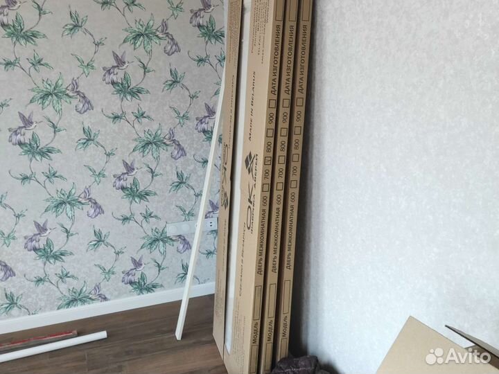 Дверь новая межкомнатная массив ольхи, эмаль