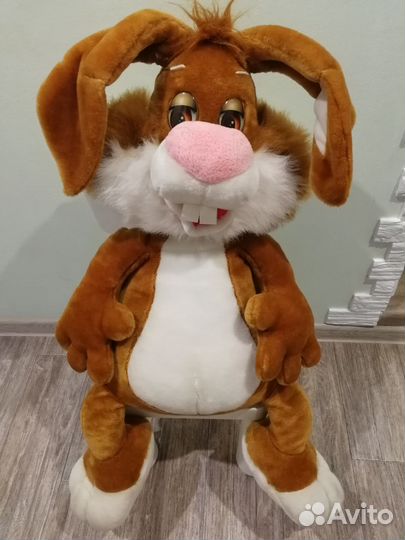 Мягкая игрушка заяц