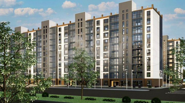 1-к. квартира, 40,1 м², 2/10 эт.