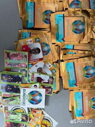 Наклейки panini Чемпионат Европы 2020