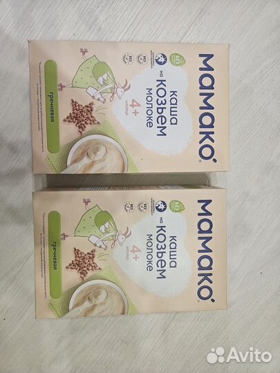 Каша Мамако гречневая на козьем молоке