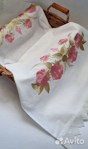 Венчальный набор вышитый 