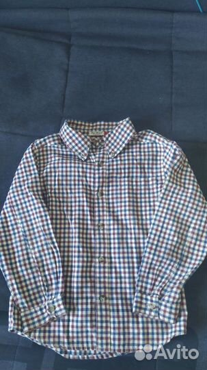 Фирменные рубашки, поло, жилет р.122