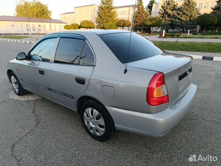 Hyundai Accent 1.5 МТ, 2007, 187 000 км