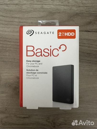 Переносной жёсткий диск Seagate 2тб