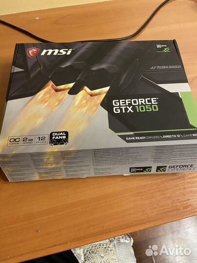 Видеокарта msi gtx 1050 2gb