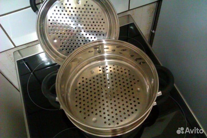 Мантоварка (пароварка) Taller нержавейка