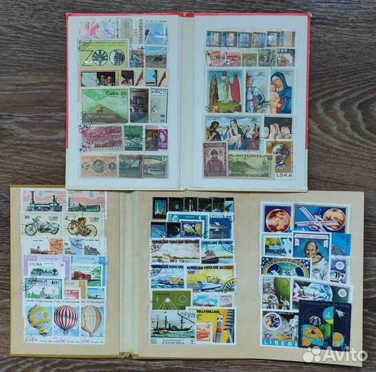 Альбомы с марками