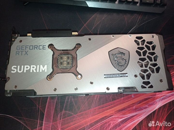 Видеокарта MSI GeForce RTX 3090 Ti suprim X