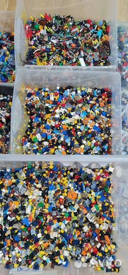 Lego минифигурки+ аксессуары оригинал бу