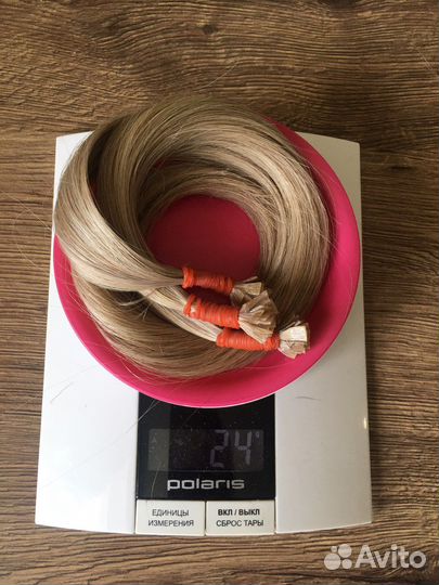 Волосы для наращивания натуральные б/у