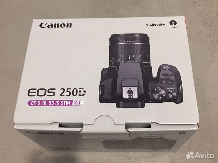 Canon EOS 250D Kit 18-55 IS STM Black/Silver Новый