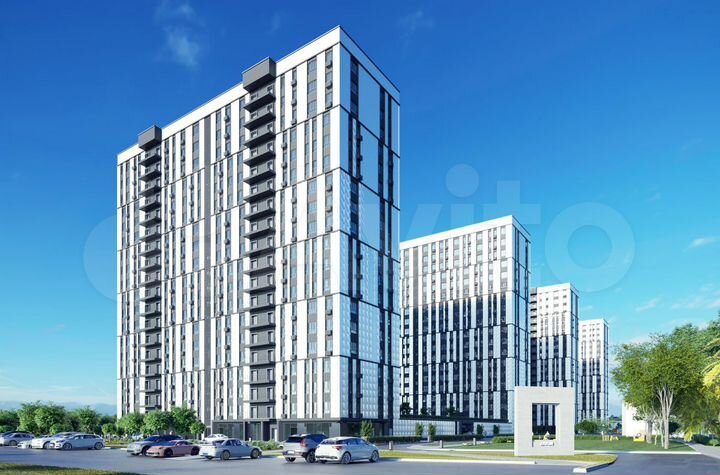 2-к. квартира, 46,2 м², 17/19 эт.