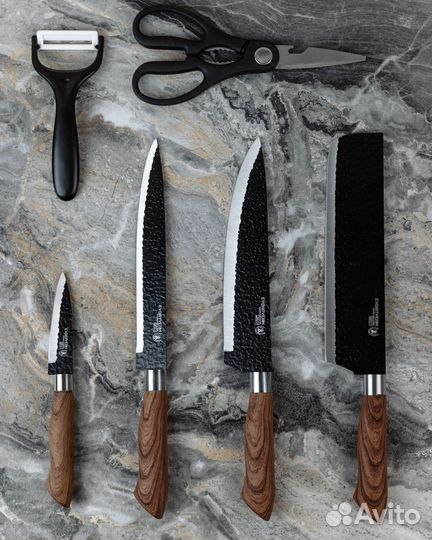 Набор кухонных ножей в подарочной упаковке