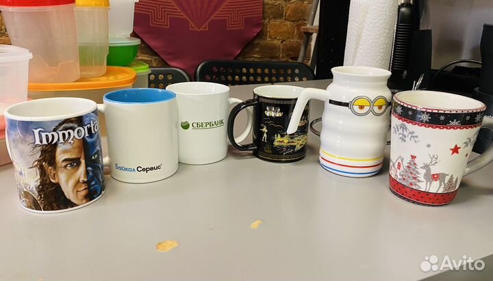 Кружки и тарелки