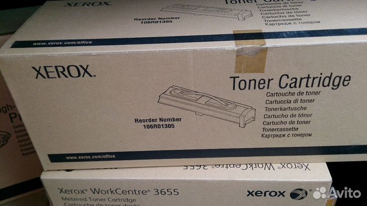 Картриджи новые оригинальные