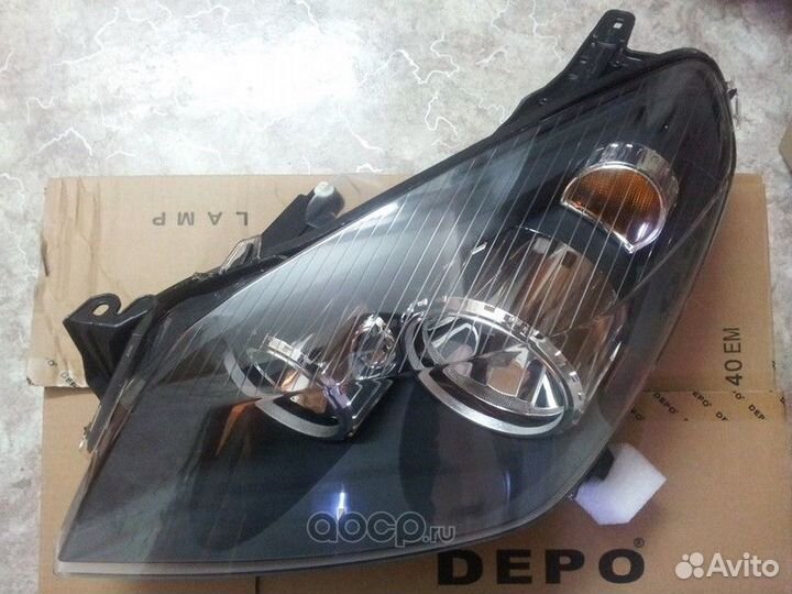 Комплект фар astra h черные