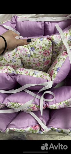 Бортики в детскую кроватку