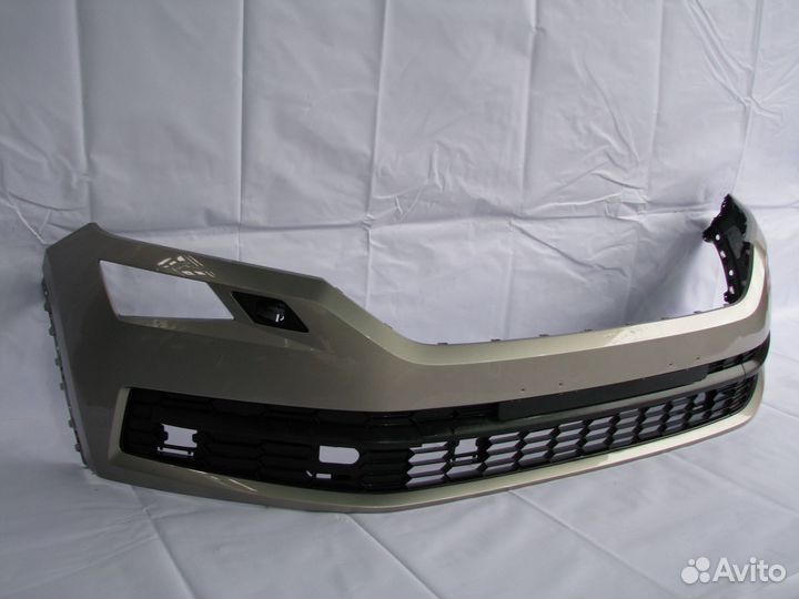 Skoda Kodiaq Бампер передний 2016+