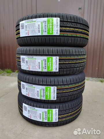 Kumho Ecowing ES31 205/55 R16 91H купить в Брянске | Авито