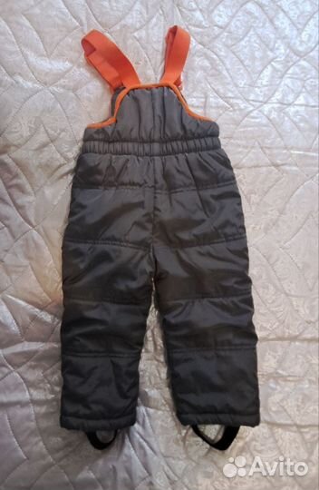 Зимние брюки для девочки 80