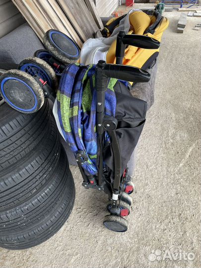 Коляска трость