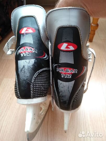 Коньки хоккейные детские Pulsar-112 38 размер