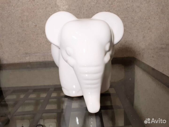 Слон керамический антикварный СССР 70-е г