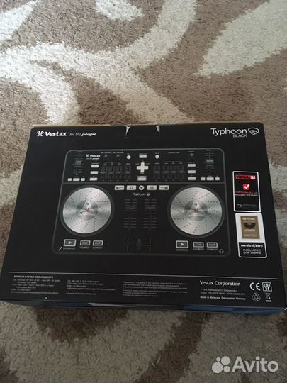 Dj контролер vestax tayfoon black