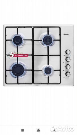 Новая Варочная панель газ SimferH60Q40M411 нерж