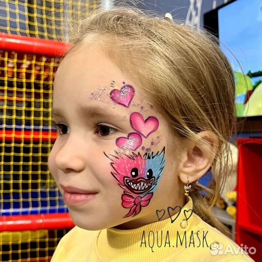 Аквагример. Аквагрим на праздник, день рождения