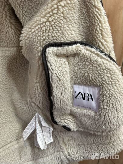 Дублёнка мужская искуственная Zara