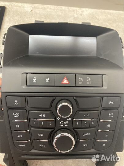 Штатная магнитола opel astra j