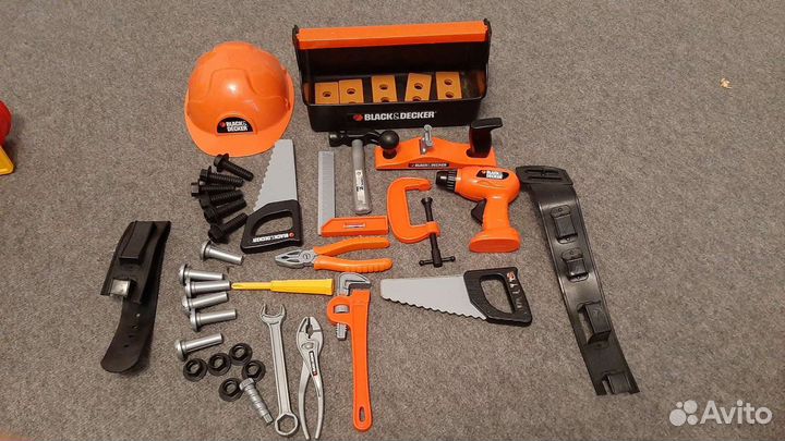 Детский набор инструментов black&decker