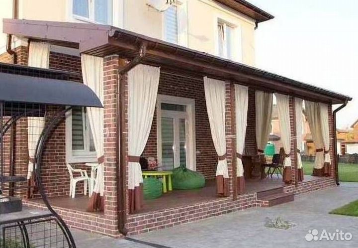 Уличные шторы для террассы