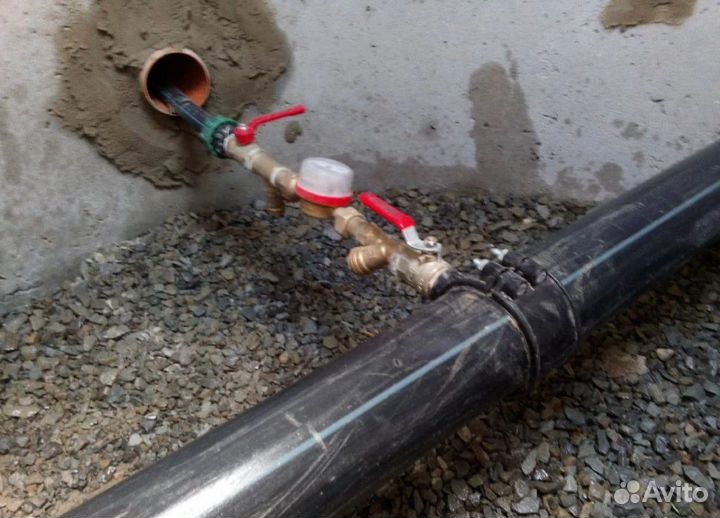 Подключение к водоканалу водопровод Омск и область