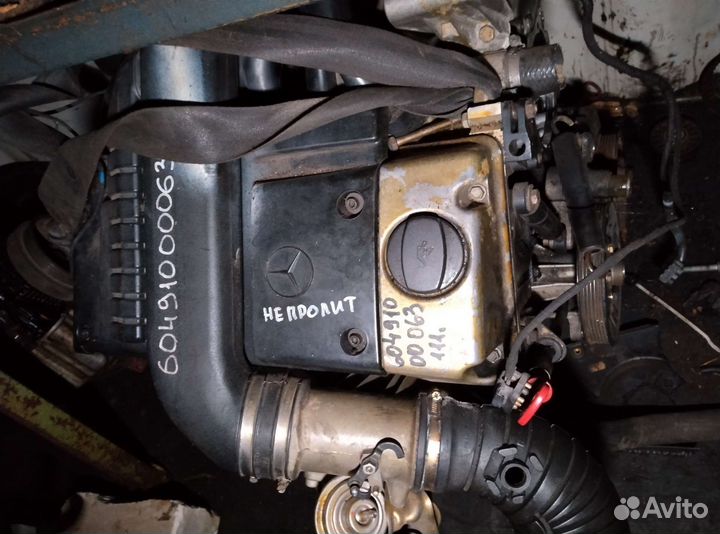 Двигатель мерседес 202. Дизель 2,2