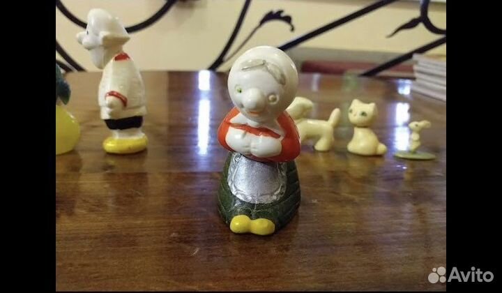 Фигурки из сказки Репка полный комплект