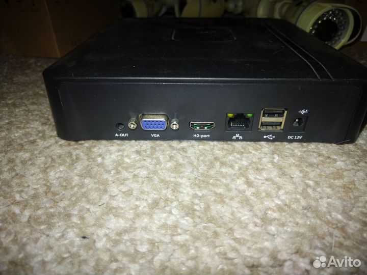 Комплект видеонаблюдения ip бу