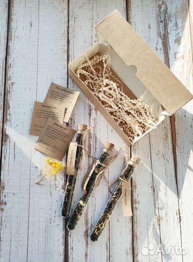 Подарочный набор чая в пробирках