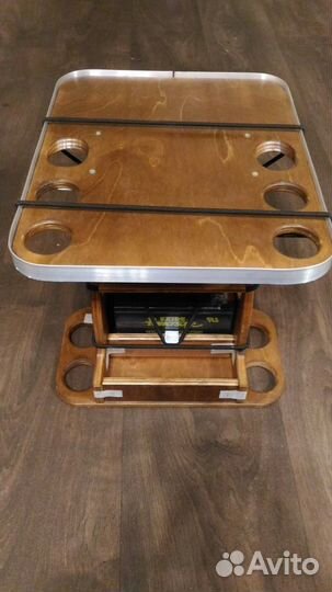 Держатель эхолота, удочек и акб 7Ач в лодку