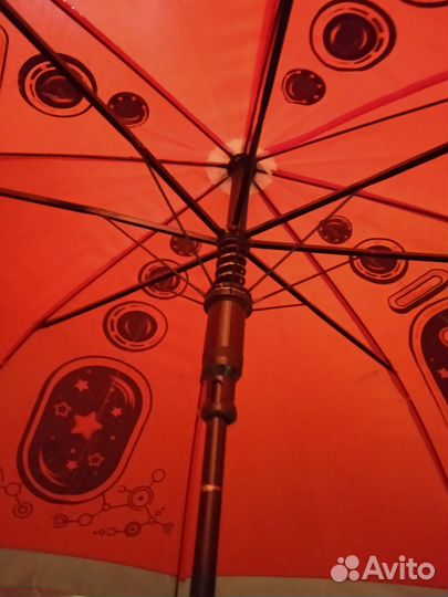 Детский зонт 70 см,трость