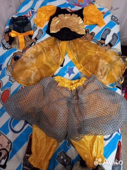 Карнавальный костюм для девочки муха-цок 122-128