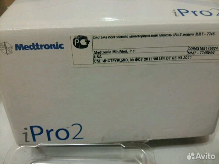 Монитор глюкозы cgm ipro2
