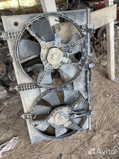 Вентилятор радиатора лансер 9